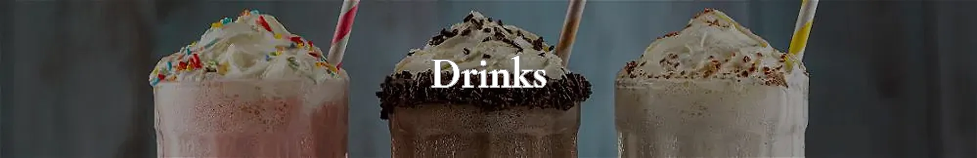 Drinks category banner